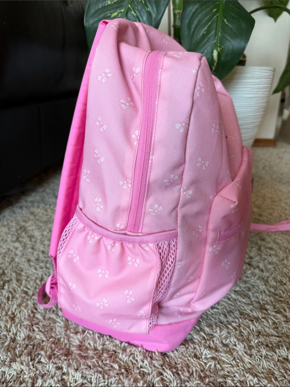 JanSport Pink Bow Print Backpack 🎀